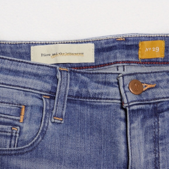 ❣️Anthropologie Pilcro Stet Roll Up Jean Shorts - Picture 4 of 5